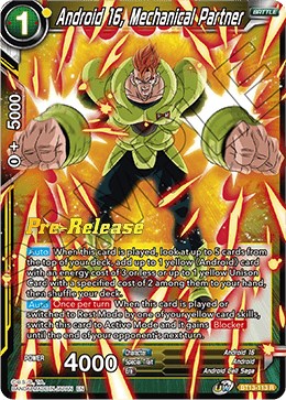Android 16, Mechanical Partner