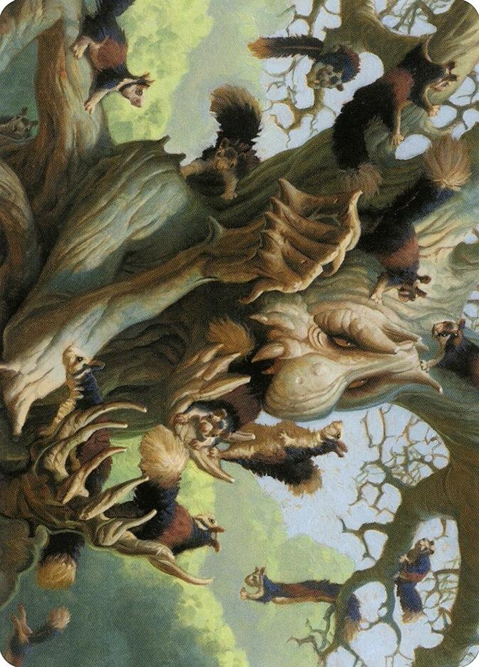 Scurry Oak Art Card