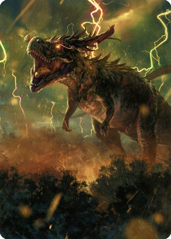 Thrasta, Tempest's Roar Art Card (42/81)