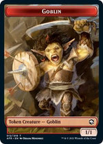 Dungeon of the Mad Mage // Goblin Double-Sided Token (Back)