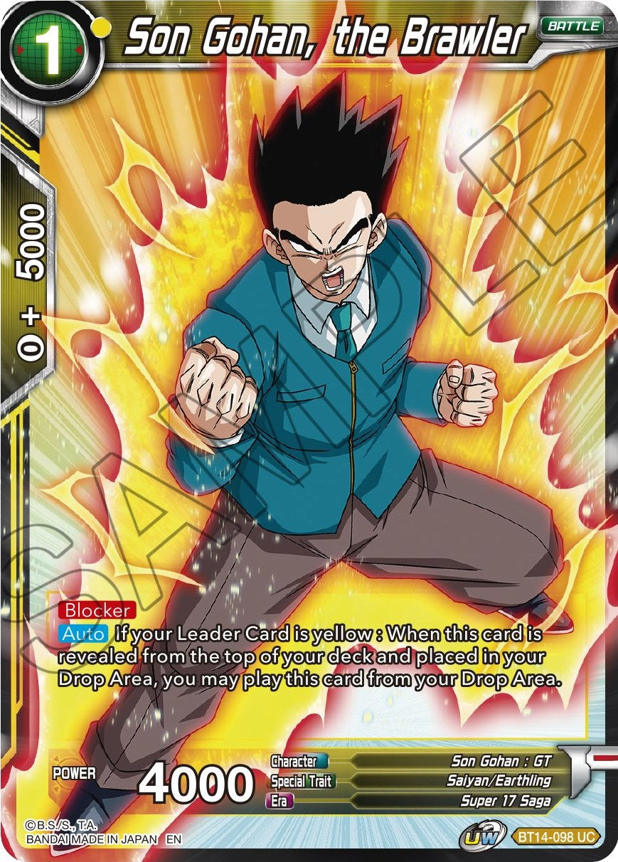Son Gohan, the Brawler