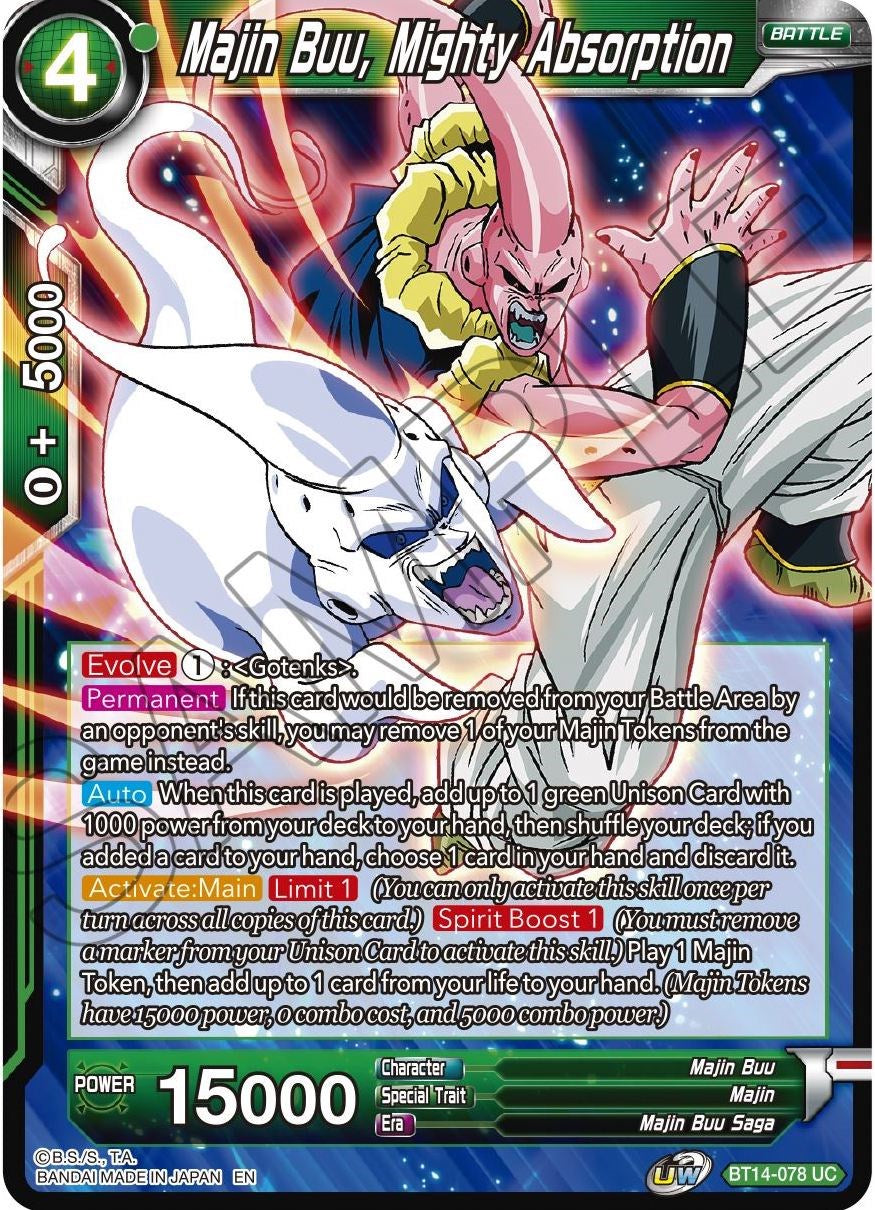 Majin Buu, Mighty Absorption