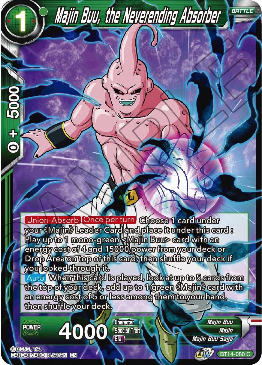Majin Buu, the Neverending Absorber