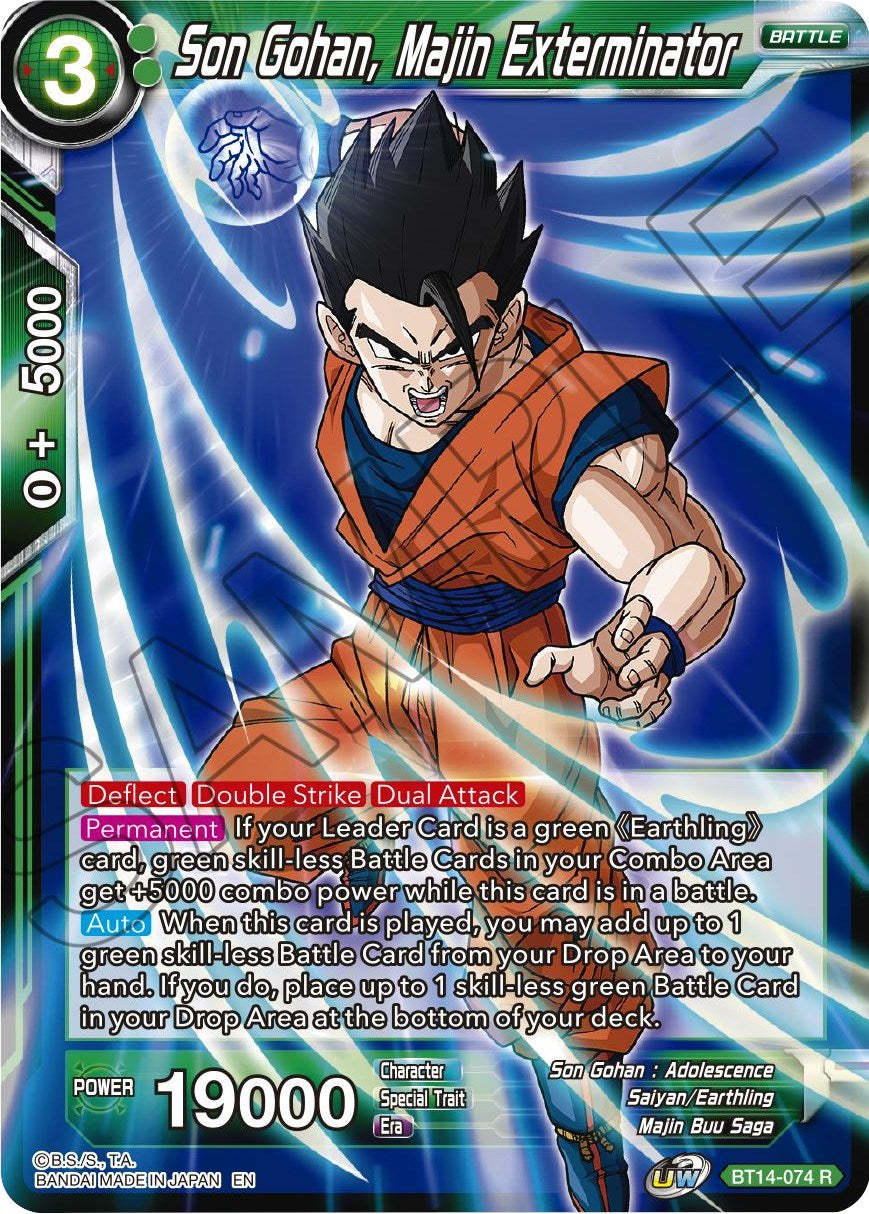 Son Gohan, Majin Exterminator