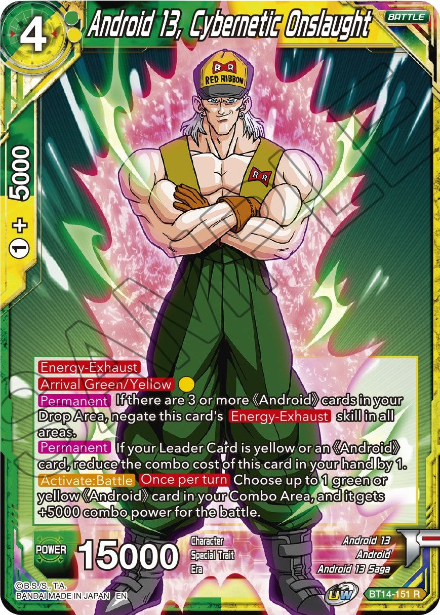 Android 13, Cybernetic Onslaught
