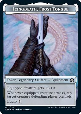 Devil // Icingdeath, Frost Tongue Double-Sided Token (Back)