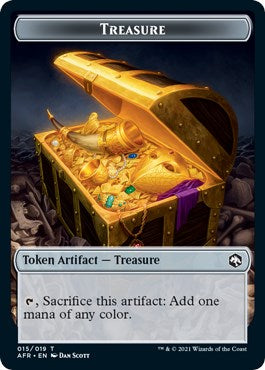 Treasure // Emblem - Ellywick Tumblestrum Double-Sided Token