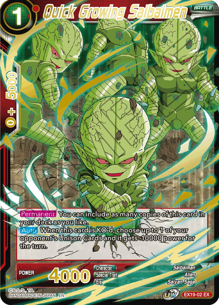 Quick Growing Saibaimen