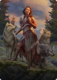 Arlinn, the Pack's Hope Art Card (01/81)