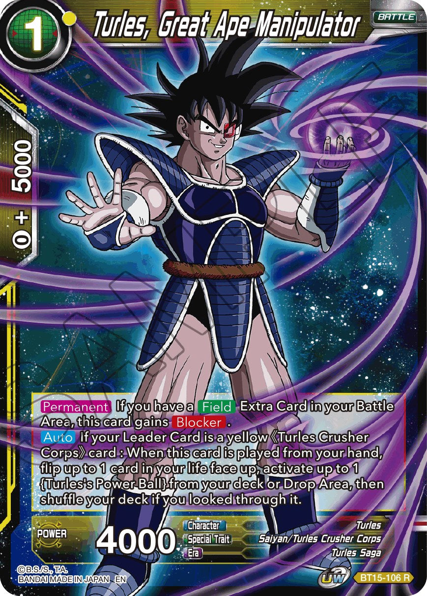 Turles, Great Ape Manipulator