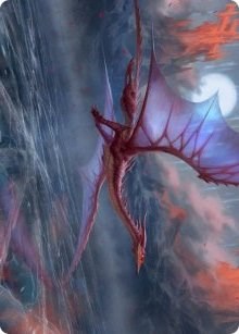 Manaform Hellkite Art Card