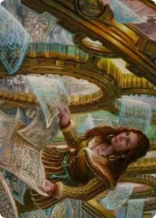 Cartographer's Survey Art Card