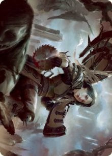 Sawblade Slinger Art Card