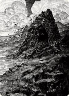 Mountain Art Card