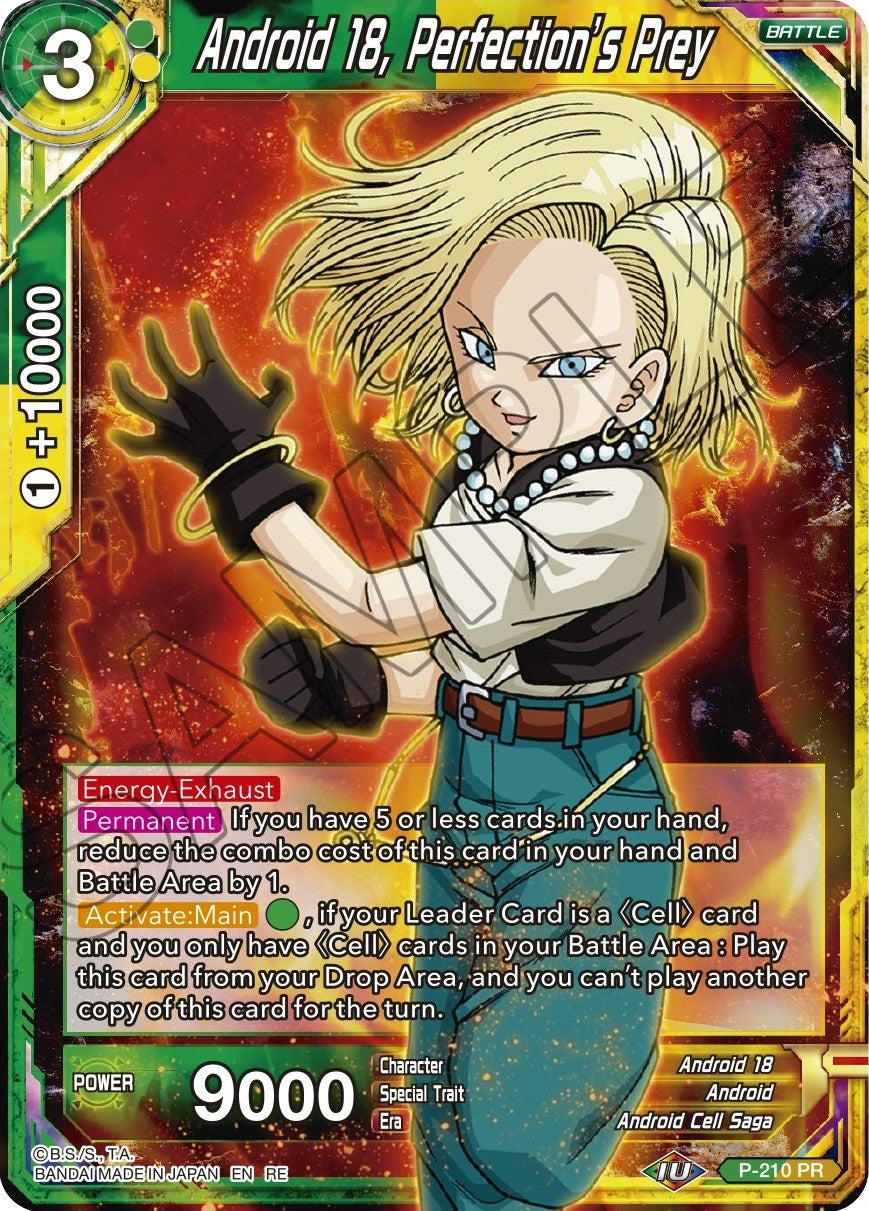 Android 18, Perfection's Prey