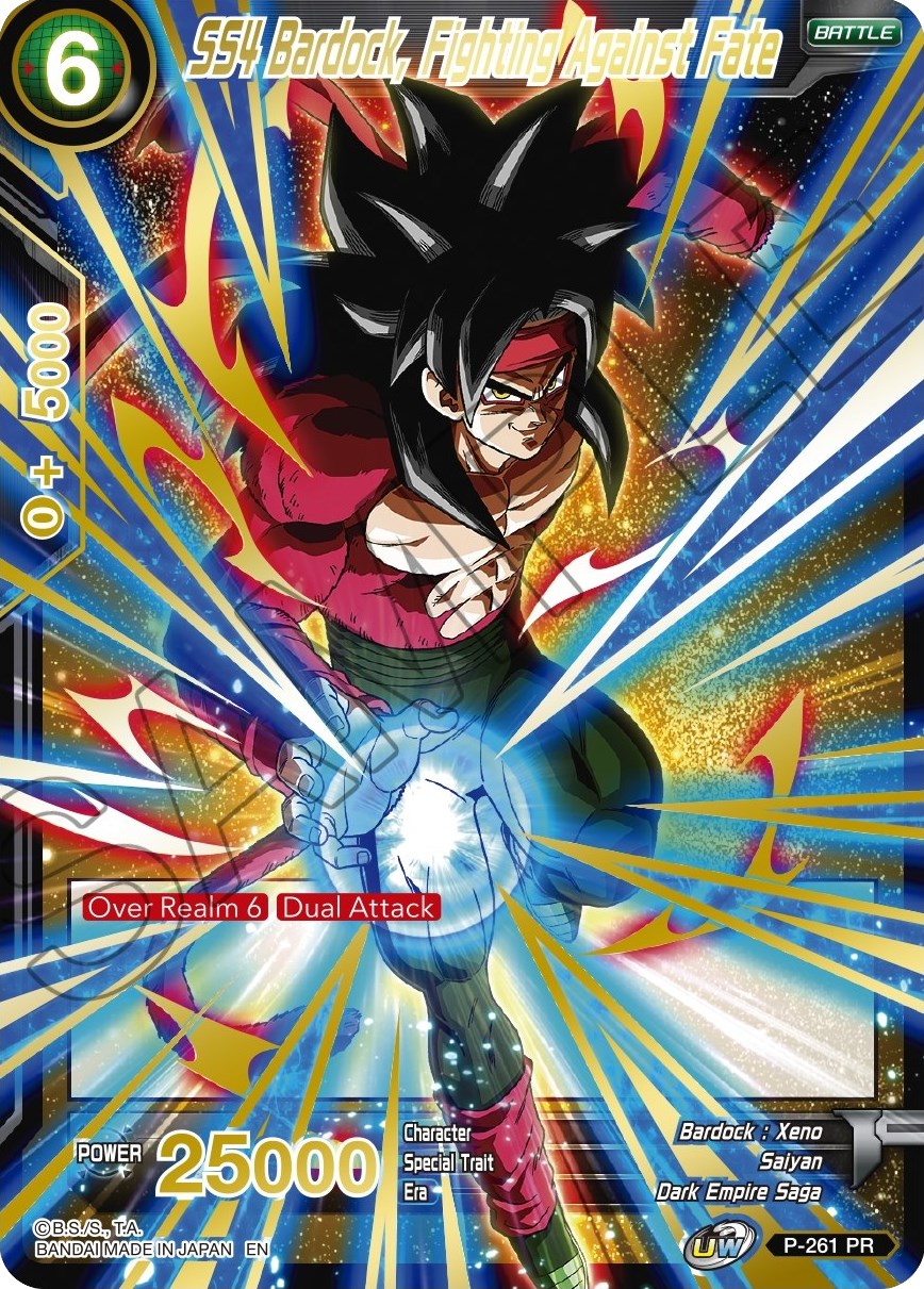 SS4 Bardock, Fighting Against Fate (Gold Stamped)