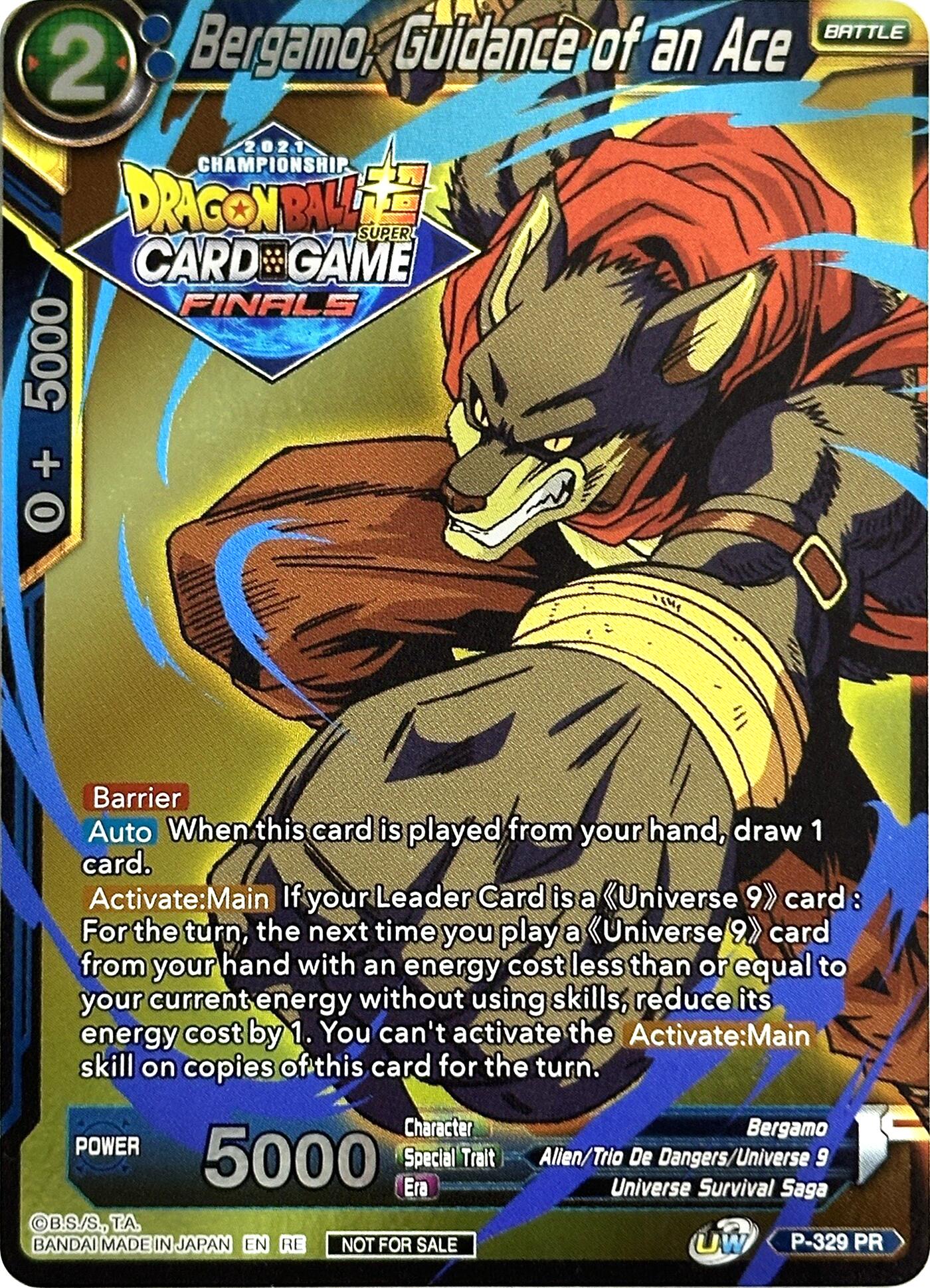 Bergamo, Guidance of an Ace (Championship Pack 2021 Vault Set)