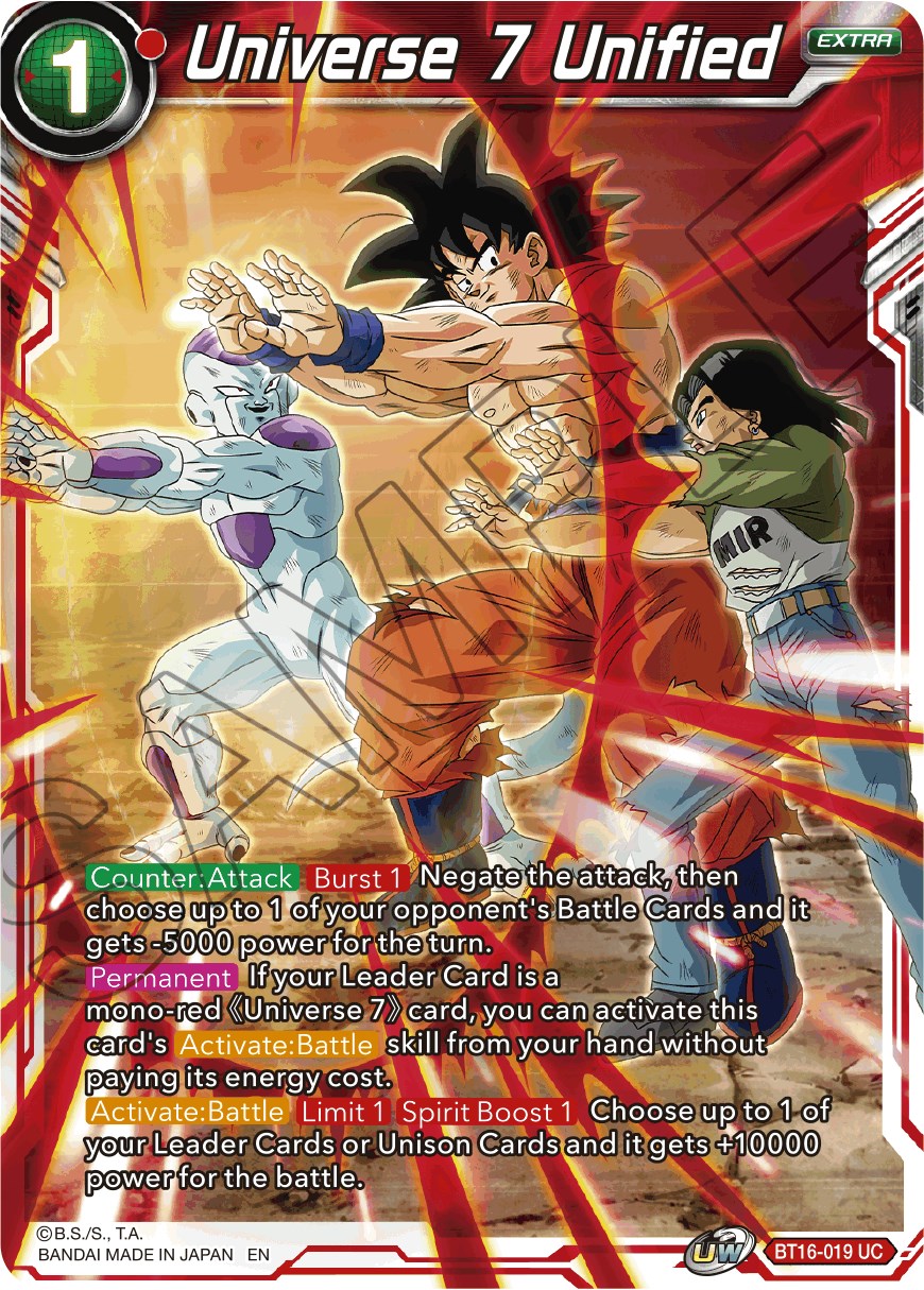 Universe 7 Unified