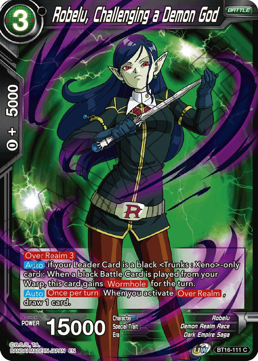 Robelu, Challenging a Demon God