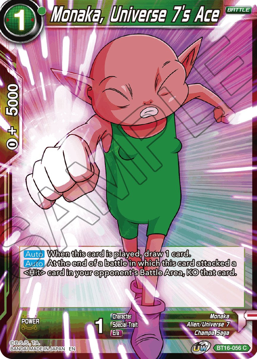 Monaka, Universe 7's Ace