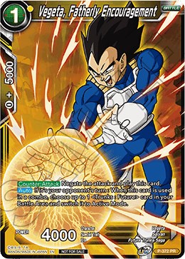 Vegeta, Fatherly Encouragement (Tournament Pack Vol. 7)