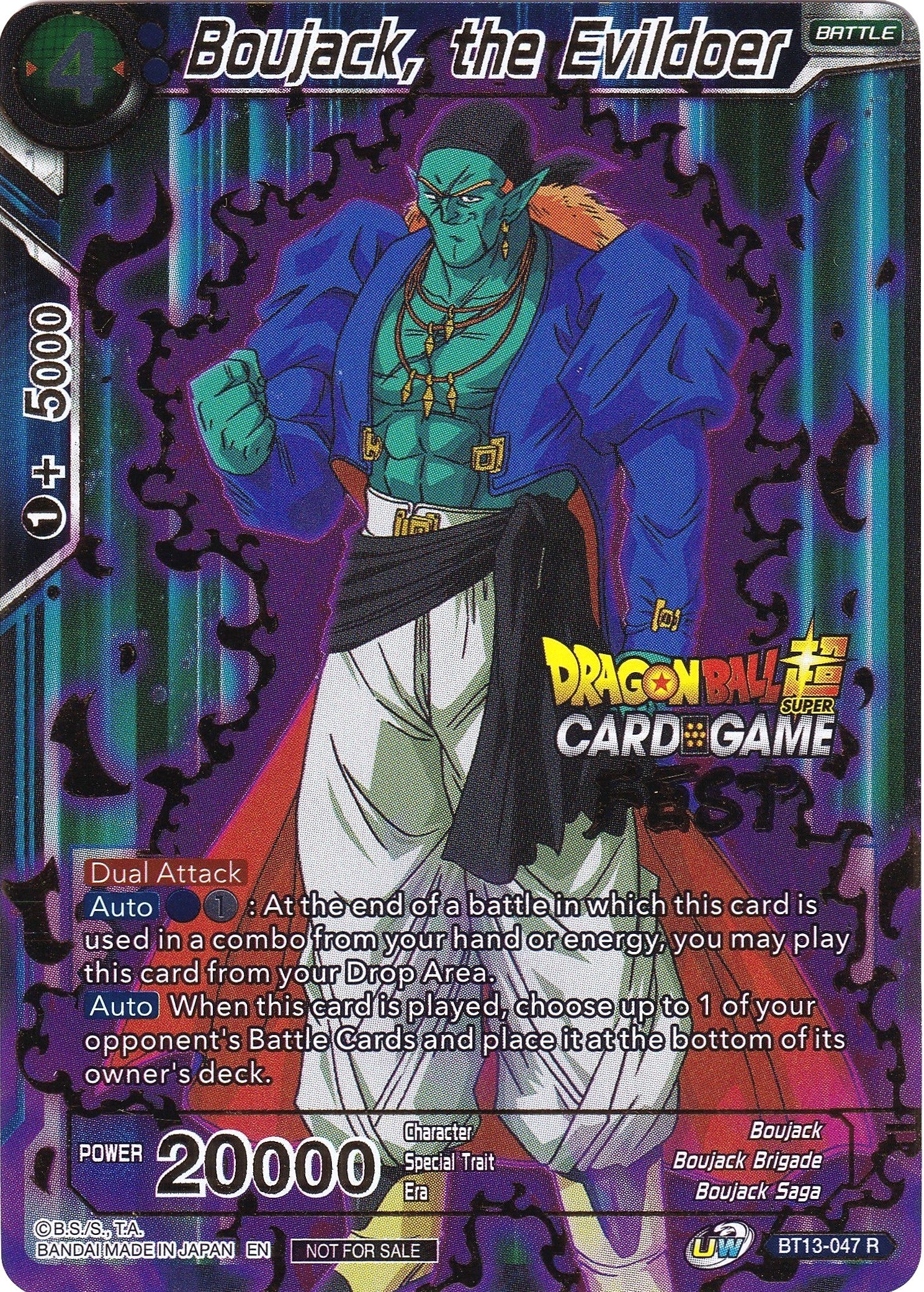 Boujack, the Evildoer (Card Game Fest 2022)