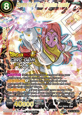 Supreme Kai of Time, Spacetime Unraveler (Card Game Fest 2022)