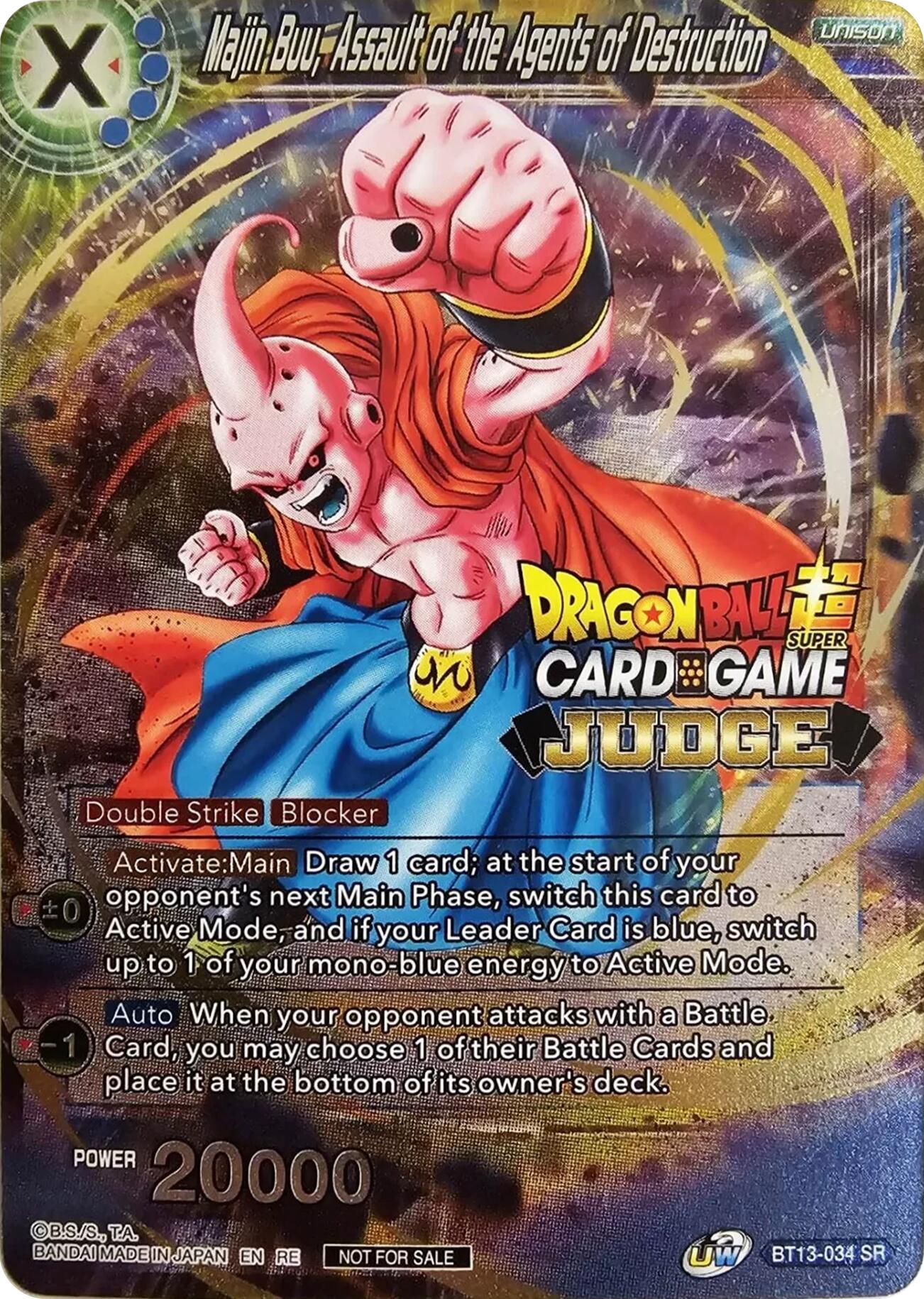 Majin Buu, Assault of the Agents of Destruction (Judge Pack Vol.11)