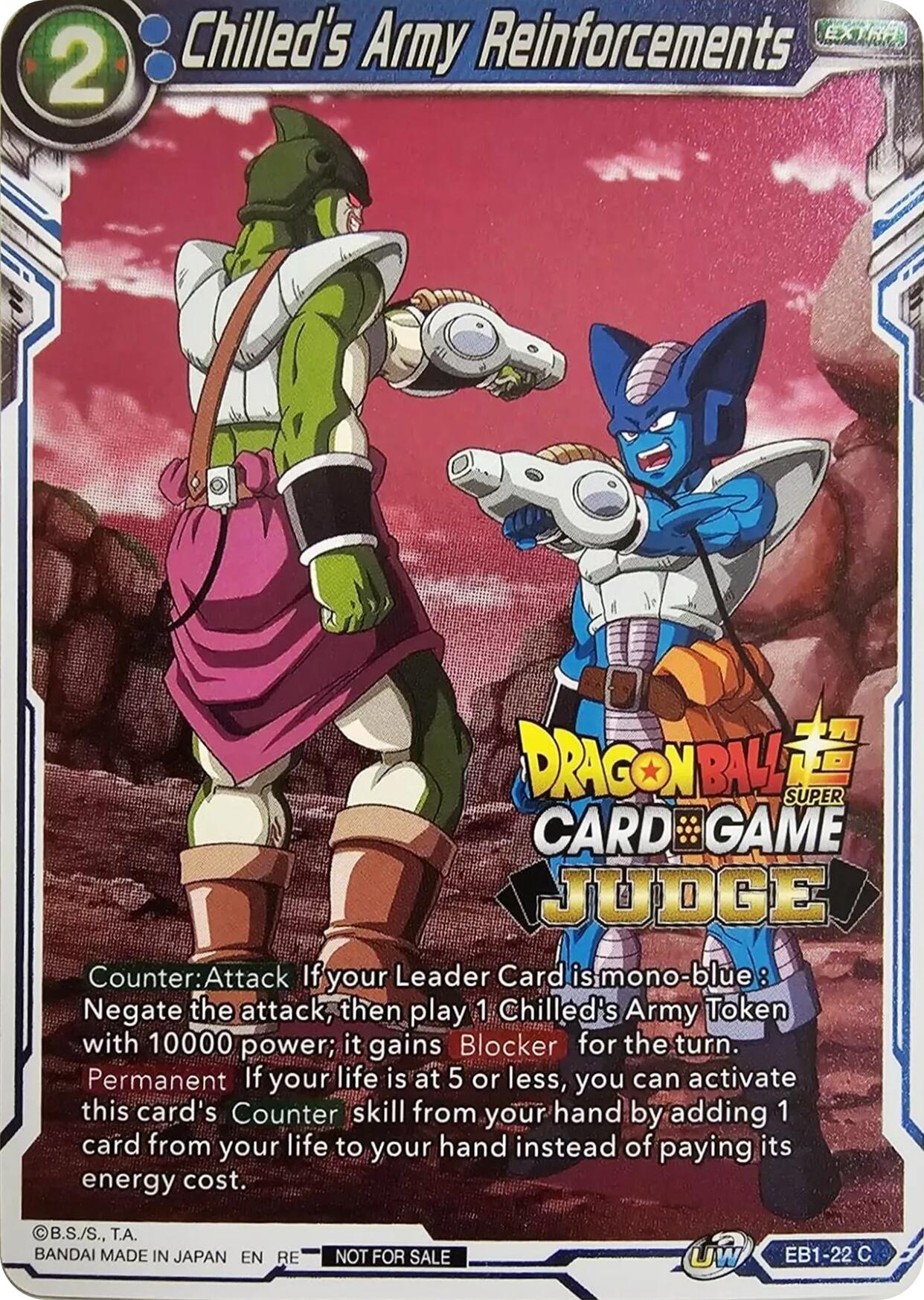 Chilled's Army Reinforcements (Judge Pack Vol.11)