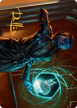 Kamiz, Obscura Oculus Art Card (Gold-Stamped Signature)