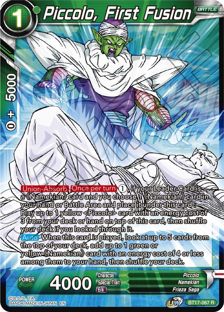 Piccolo, First Fusion