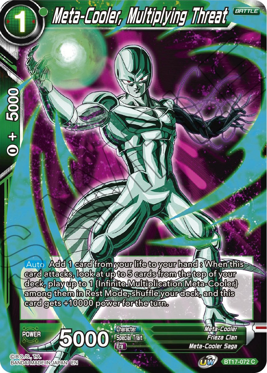 Meta-Cooler, Multiplying Threat