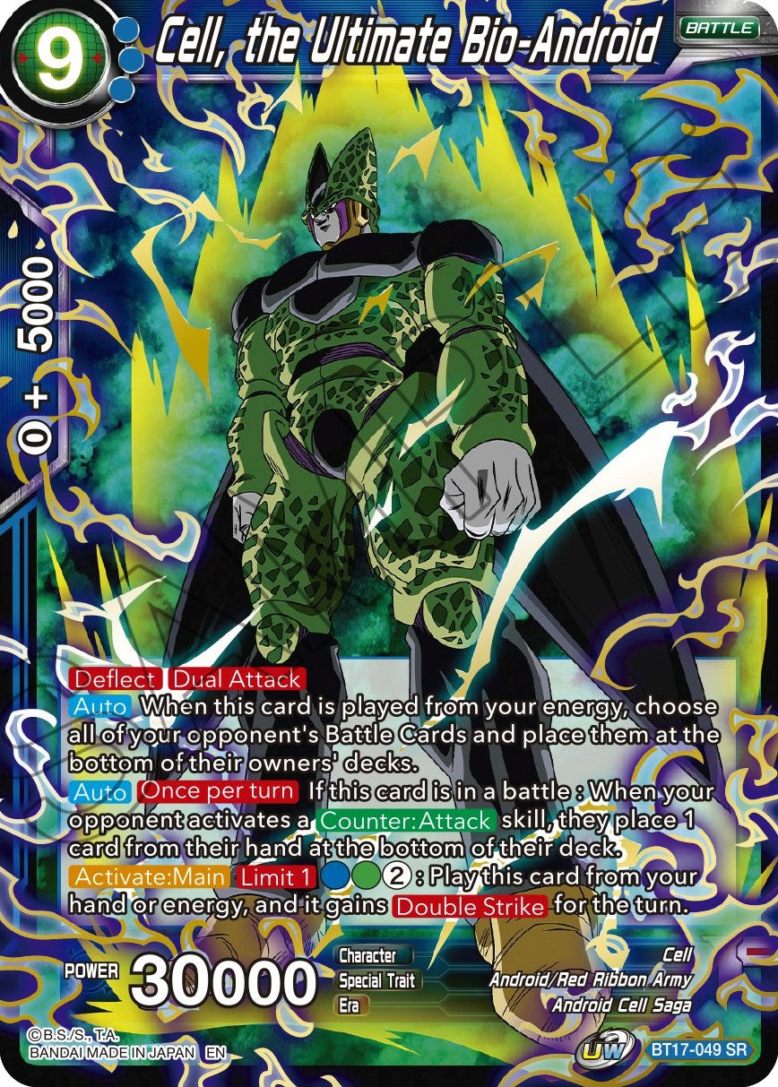 Cell, the Ultimate Bio-Android