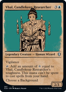 Vhal, Candlekeep Researcher (Showcase)