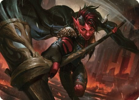 Karlach, Fury of Avernus Art Card (34/81)