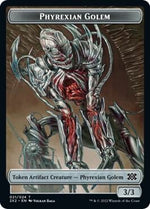Elemental // Phyrexian Golem Double-Sided Token (Back)
