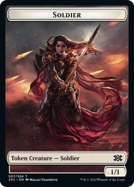 Egg // Soldier Double-Sided Token (Back)