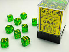 36 Dice Maple Green/Yellow CHX 27965