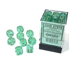 36 Dice Green/Gold CHX 27975