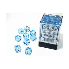 36 Dice Light Blue CHX 27981