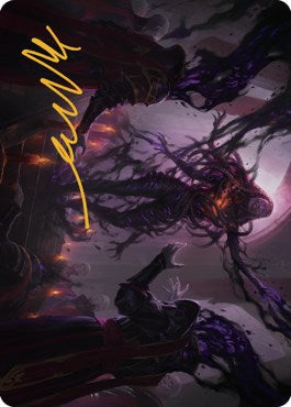 Braids, Arisen Nightmare Art Card (23/81) (Gold-Stamped Signature)