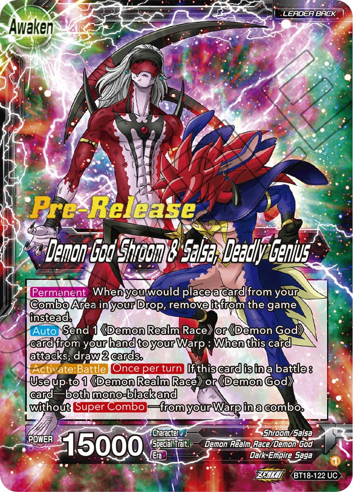 Shroom & Salsa // Demon God Shroom & Salsa, Deadly Genius