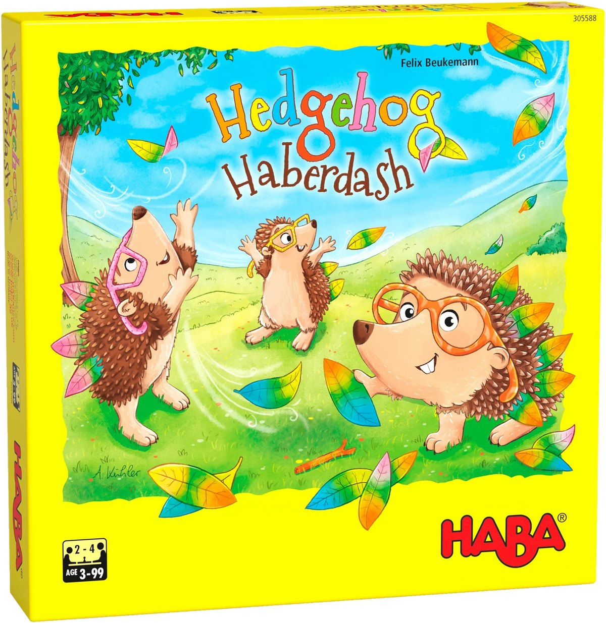 Hedgehog Haberdash – Board Game (Multilingual) | HABA