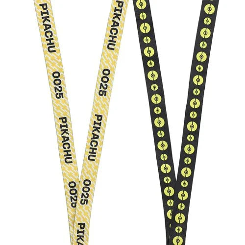 Pokemon Pikachu Yellow Kanto Region First Partner Rubber Charm and Lanyard