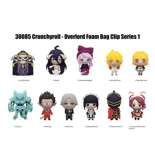 Overlord 3D Foam Bag Clip
