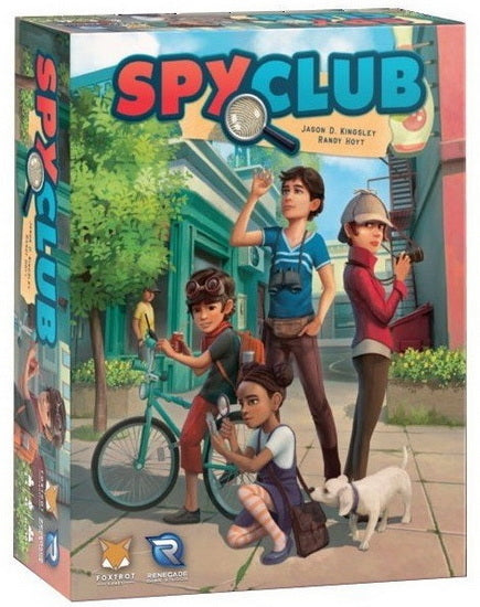 Spy Club – Cooperative Detective Board Game (French Edition)(Faded box)