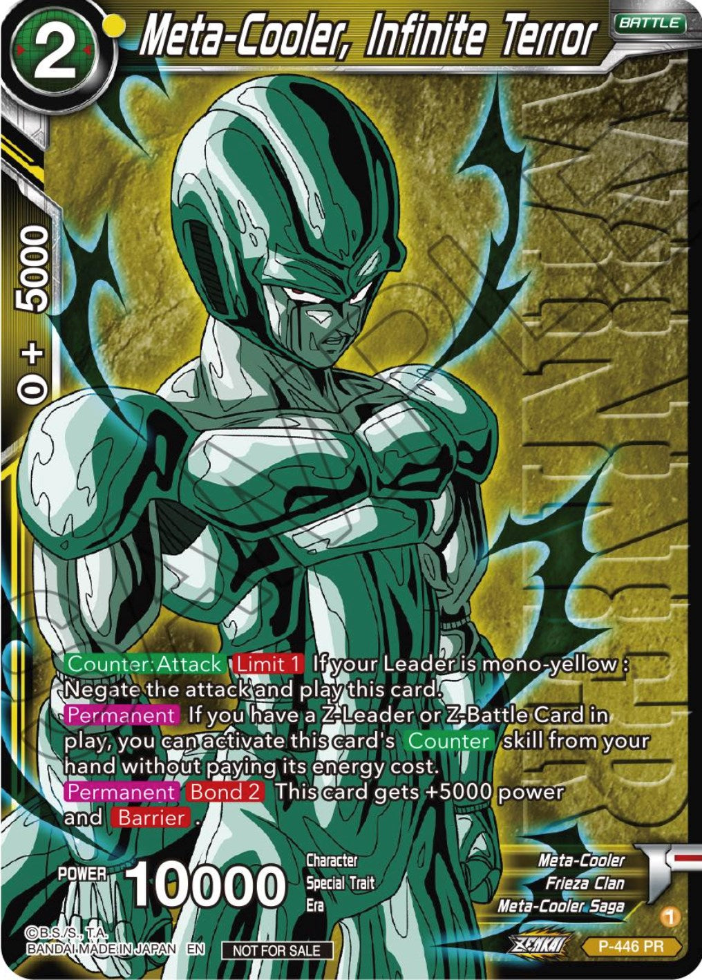 Meta-Cooler, Infinite Terror (Winner)