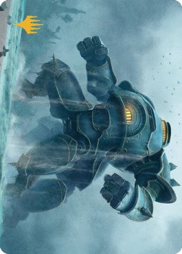 Depth Charge Colossus Art Card (Gold-Stamped Planeswalker Symbol)