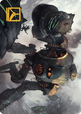 Rust Goliath Art Card (Gold-Stamped Signature)