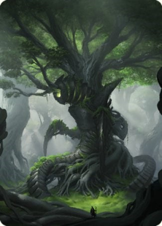 Forest Art Card